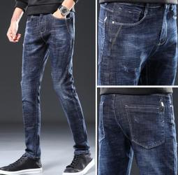 休閒牛仔褲 男褲 極簡品質商務直筒男式牛仔褲天絲超薄夏季長褲垂感男裝靛藍牛仔褲 歷史價格詳細信息