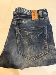 二手 BIG TRAIN 日本高橋墨達人老鷹牛仔褲刺繡 尺寸：XL（約：32-34腰） 歷史價格詳細信息