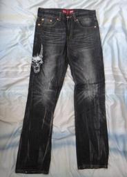 男～【ONIARAI鬼洗 】M號胸圍51公分，牛仔拼布條紋丹寧風襯衫，這件好看很有質感 歷史價格詳細信息