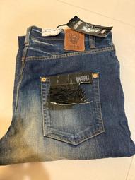 （全新）鬼洗BLUE WAY 雲霧金龍爆裂鬼牛仔長褲（31腰） 歷史價格詳細信息