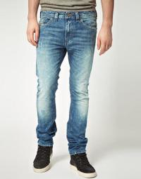 SG【全新真品】DIESEL KROOLEY 8U9 抓皺處理/大片刷破/放射刷紋中腰小直筒褲 *現貨 歷史價格詳細信息