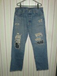 LEVI'S 08501-0128 水洗 破壞 縫補 刀割 髒污 日版 木村 LVC 牛仔褲 歷史價格詳細信息
