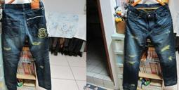 日本製 Levi's Made & Crafted LMC 大E 白耳布邊 破壞加工補釘 貓鬚 水波紋 丹寧 牛仔褲 歷史價格詳細信息