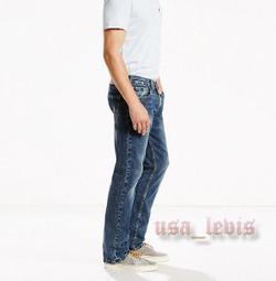 【彈性新款28-38腰優惠】美國LEVI S 514 Bay Nights 深藍貓鬚磨洗低腰直筒褲牛仔褲501 513 歷史價格詳細信息