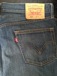 levis 524 二手牛仔褲- 正品 直筒-(levis 524-0294)-W30 歷史價格詳細信息