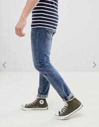 優惠【彈性錐型窄版28-42腰】美國LEVIS 512 Slim Taper Love淺藍刷破修身窄管小直筒牛仔褲510 歷史價格詳細信息