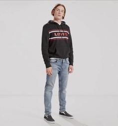 優惠【彈性錐型窄版28-42腰】美國LEVIS 512 Slim Taper Love淺藍刷破修身窄管小直筒牛仔褲510 歷史價格詳細信息