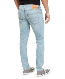 【水洗錐型窄版28-42腰】美國LEVIS 512 Slim Taper Shooting 淺藍刷白小直筒牛仔褲510 歷史價格詳細信息