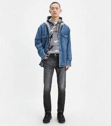 【彈性錐型W28-42腰新款優惠】美國獨賣LEVIS 502 Taper 仿舊黑 標準錐型上寬下窄直筒牛仔褲百搭501 歷史價格詳細信息