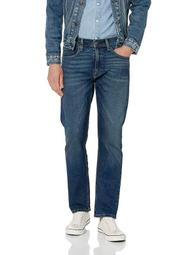 限時優惠 【彈性舒適款29-42腰】美國LEVI S 541 深藍 貓鬚 厚磅 運動 錐型直筒 牛仔褲502 歷史價格詳細信息