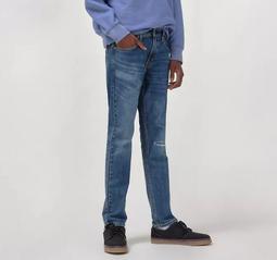 【窄管W28-42腰優惠】美國LEVIS 512 Taper 白色 膝蓋 抽鬚 刀割 合身錐型 直筒牛仔褲單寧褲510 歷史價格詳細信息