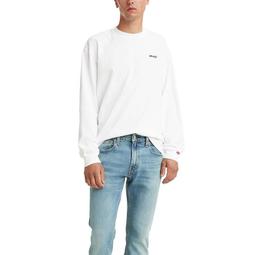 【新款W28-42腰優惠】美國LEVI S 512 Plane 灰白膝蓋破痕 合身窄管 錐型 小直筒牛仔褲單寧褲510 歷史價格詳細信息