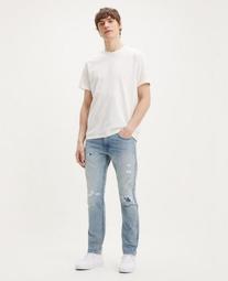 破壞新款【W28-38腰】美國LEVIS 512 Slim Taper Pitch 淺藍破痕低腰窄管小直筒合身錐形牛仔褲 歷史價格詳細信息