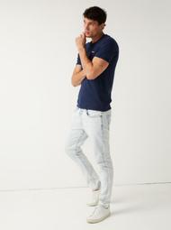 窄版直筒褲白色牛仔褲夏女薄款2024新款極簡高腰寬鬆顯瘦垂感長褲 歷史價格詳細信息