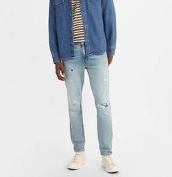 破壞新款【W28-38腰】美國LEVIS 512 Slim Taper Pitch 淺藍破痕低腰窄管小直筒合身錐形牛仔褲 歷史價格詳細信息