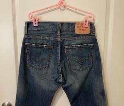 二手Levi&rsquo;s 復古902排扣紅標刷破窄管牛仔褲31腰偏小 歷史價格詳細信息