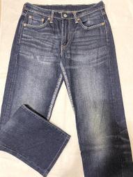 【LEVI'S】藍色牛仔長褲 32X34號/平量約32腰 歷史價格詳細信息