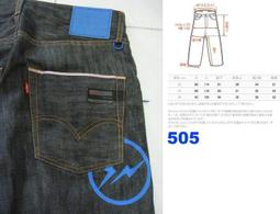 Levi's 505 原色 深藍 小直筒 冠希 歷史價格詳細信息