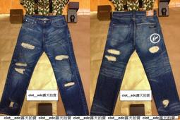 Levi's x Fenom 左五星 505 藍原色 黑閃電 牛仔褲 歷史價格詳細信息