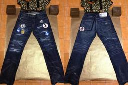 Neighborhood x Izzue NBHD NHIZ 原色漿洗 丹寧牛仔褲 歷史價格詳細信息