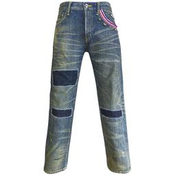 色赤耳百搭長褲日系潮牌深色復古水洗牛仔褲簡約直筒褲子 歷史價格詳細信息