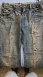 Nippon Blue 深藍色中低腰純棉牛仔褲,尺寸28,腰圍30吋褲長37吋褲檔長8吋,降價大出清 歷史價格詳細信息