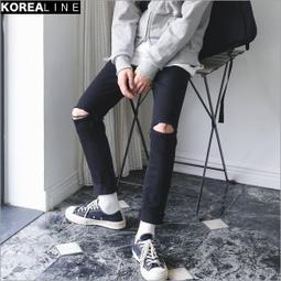 搖滾星球韓國代購 刀割破壞刷色牛仔褲 LF1945 歷史價格詳細信息