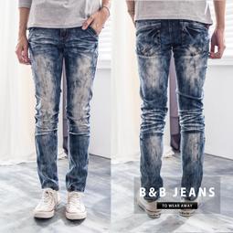 超彈力  牛仔褲【OBIYUAN】 縮口褲  淺洗色 長褲 單寧褲【HK4188】 歷史價格詳細信息