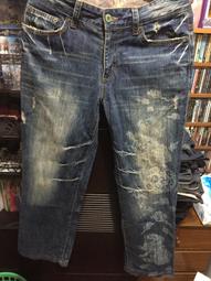 Stockton 深藍色中腰純棉牛仔褲,尺寸XL,腰圍31.5吋褲長43.75吋褲檔長10吋,降價大出清 歷史價格詳細信息