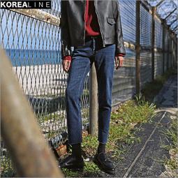 正韓小直筒全黑牛仔褲 褲口貓鬚 百搭 九分褲 牛仔褲 1649 YUPPIE 預購商品 歷史價格詳細信息