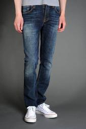 全新現貨Nudie Jeans Hank Rey Dry Deep Indigo 原色牛 藍色波浪 義大利製 牛仔褲 歷史價格詳細信息