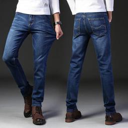 春秋新款韓版男式牛仔褲修身直筒男士牛仔長褲彈力大碼男褲潮 Y866 歷史價格詳細信息