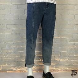 大彈力 韓版 牛仔褲 合身 抓痕 刷色  長褲 【P2120】 歷史價格詳細信息