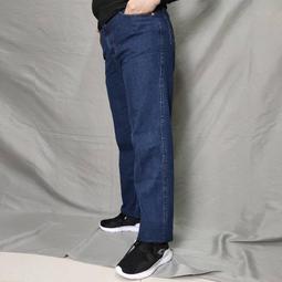 男飾甄褲 小直筒伸縮牛仔褲 深藍色素面中腰薄款牛仔褲 28~38吋 免費修改褲長 歷史價格詳細信息