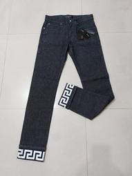 丹寧原色質感繡線修身牛仔褲【1758】 歷史價格詳細信息