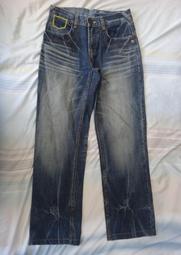 Stockton 深藍色中腰純棉牛仔褲,尺寸XL,腰圍31.5吋褲長43.75吋褲檔長10吋,降價大出清 歷史價格詳細信息