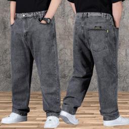 春夏 牛仔褲男 直筒大碼 寬松加肥褲子 加大耐磨 胖子休閑長褲  露天市集  全台最大的網路購物市集 歷史價格詳細信息