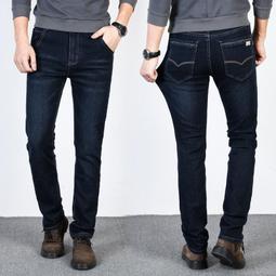 春秋水洗牛仔褲男士垂感華夫格直筒褲美式痞帥ins寬鬆闊腿拖地褲 歷史價格詳細信息