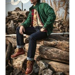 復刻 Officer trousers 14.5oz 雙染 修身中腰直筒 黑牛 YKK 拉鍊 歷史價格詳細信息