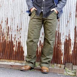 復刻 Officer trousers 14.5oz 雙染 修身中腰直筒 黑牛 YKK 拉鍊 歷史價格詳細信息
