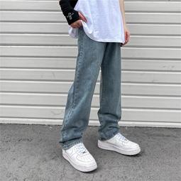 拖地褲春夏新款長褲韓版寬鬆大碼高腰闊腿牛仔褲背帶褲女 歷史價格詳細信息