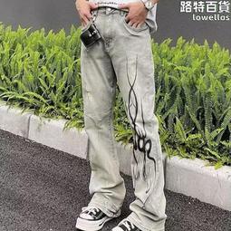印花水洗牛仔短褲 街頭風格 新款破壞丹寧 男牛仔破褲 五分褲 深色短褲 破褲(YMSW63）【壹號站】 歷史價格詳細信息