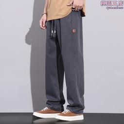 美式簡約工裝長褲男士夏季薄款純棉寬鬆老爹褲復古直筒休閒九分褲 歷史價格詳細信息
