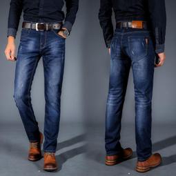 牛仔褲男春秋新款男式牛仔褲彈力修身小腳男士牛仔長褲青少年男裝 Y919 歷史價格詳細信息