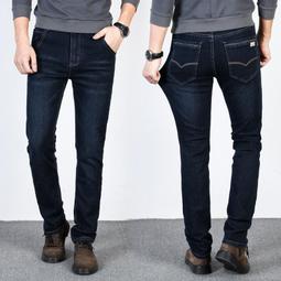 春秋水洗牛仔褲男士垂感華夫格直筒褲美式痞帥ins寬鬆闊腿拖地褲 歷史價格詳細信息