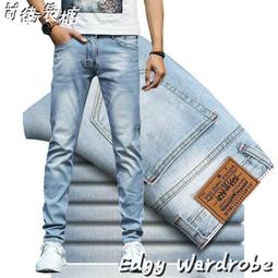 ins超讚薄款牛仔ku 水洗做舊牛仔ku 淺藍色 大尺碼牛仔ku 牛仔ku男 寬鬆牛仔ku 九分牛仔ku 直筒牛仔ku 歷史價格詳細信息