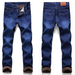 秋冬加絨加厚男式牛仔褲男士青年韓版褲修身彈力直筒外貿男褲 Y009 8010 歷史價格詳細信息