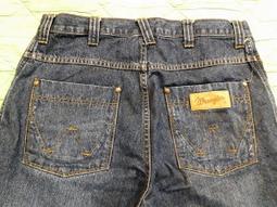 Wrangler Brockton 直筒 黑藍色 牛仔褲(腰圍93cm)) 歷史價格詳細信息