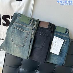 磨破高腰開叉牛仔半身裙女春夏2024新款中長款遮胯a字裙包臀長裙 歷史價格詳細信息