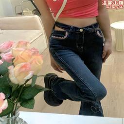 韓版高腰牛仔闊腿背帶褲女2024年春季新款寬鬆顯瘦百搭減齡拖地褲 歷史價格詳細信息